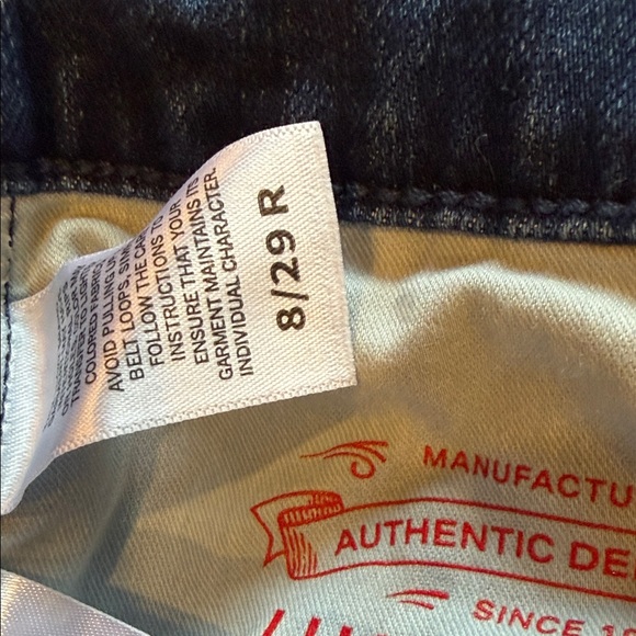 Lucky Brand Denim Jeans Sweet Mid rise Boot size 8/29 - Picture 6 of 6